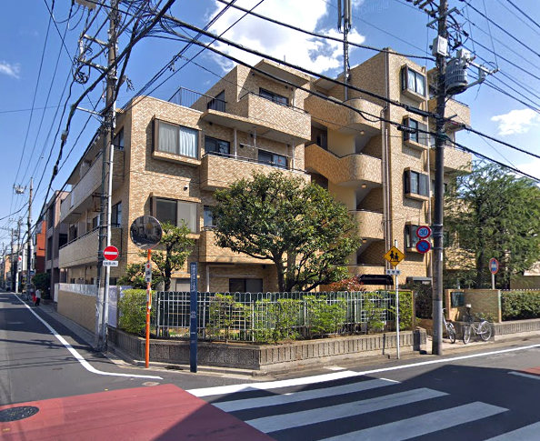 ライオンズマンション都立家政外観１｜ライオンズマンション都立家政は地上５階建てのマンションです。西武新宿線・都立家政駅、野方駅が徒歩圏内です。