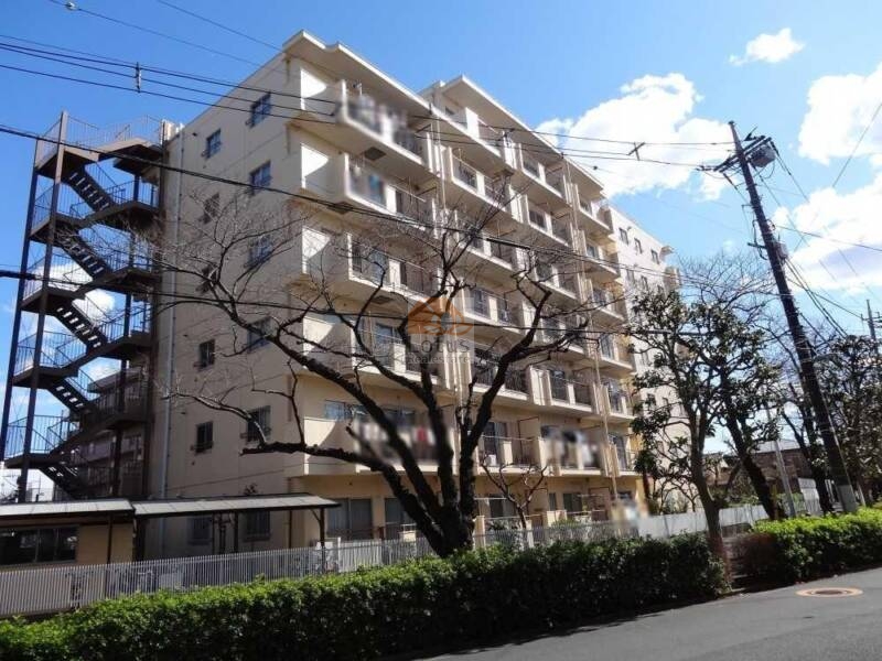 トーア立石マンションＡ棟外観２｜トーア立石マンションは、昭和55年築、7階建てのマンションです。