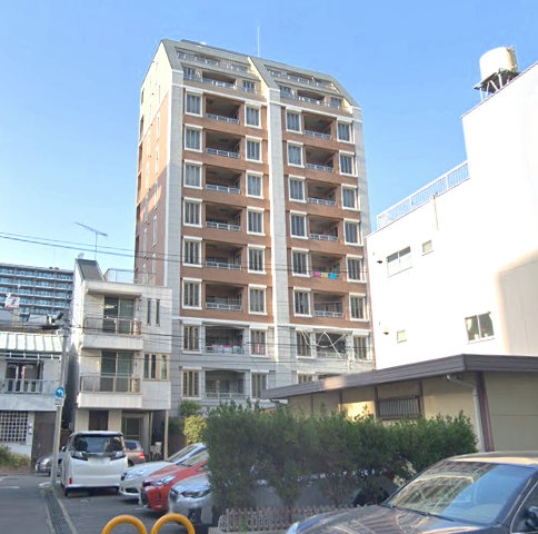 グランシティ新大橋外観４｜グランシティ新大橋は平成12年築、地上12階建てのマンションです。