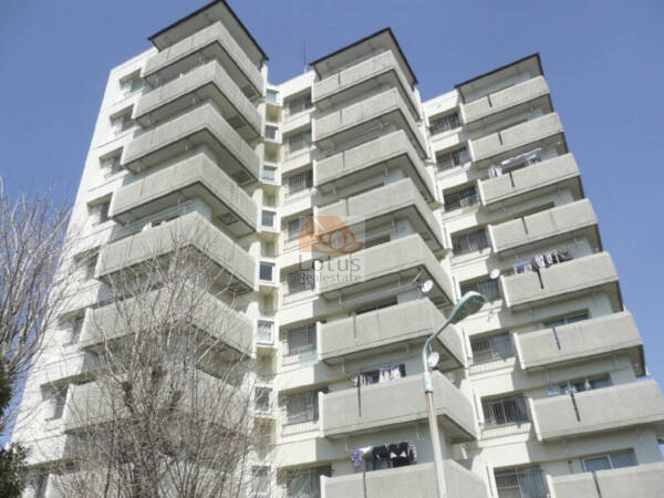 ニューハイツ中川外観｜ニューハイツ中川は、昭和５３年築、１０階建てです。