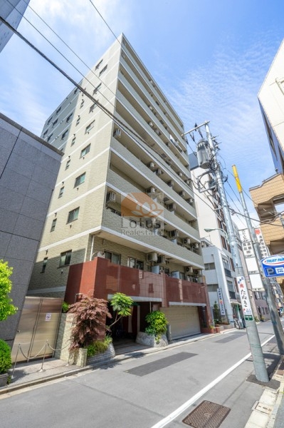 日本橋三越前アムフラット壱番館外観１｜日本橋三越前アムフラット壱番館は平成17年築、10階建てのマンションです。