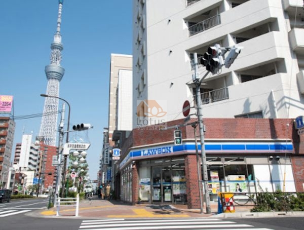 ローソン 墨田吾妻橋二丁目店｜徒歩3分に「ローソン 墨田吾妻橋二丁目店」があります。