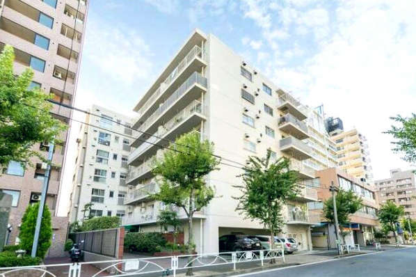 隅田リバーサイド永谷外観2｜隅田リバーサイド永谷は昭和５４年築、８階建てです。管理体制は良好です。