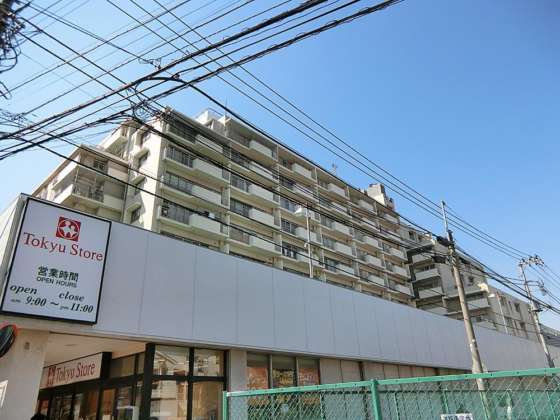 豊島ハイツ外観5｜豊島ハイツは昭和46年築、10階建ての大規模マンションです