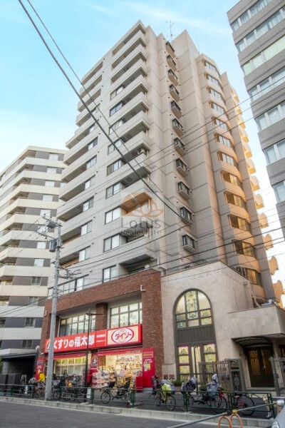 マージュ市谷柳町外観１ (1)｜マージュ市谷柳町は平成４年築、地上１４階建てのマンションです。