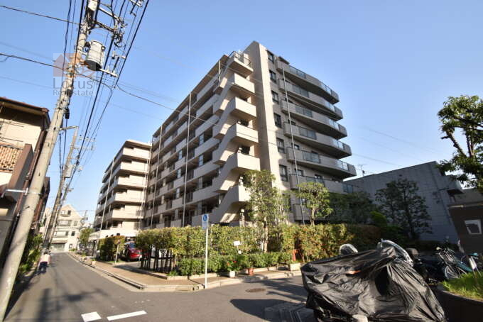 オーベル本所吾妻橋外観1｜オーベル本所吾妻橋は1993年（平成 5年）に建てられた8階建てです。