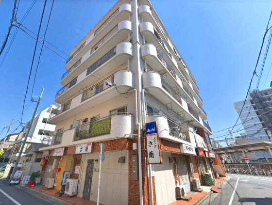 エスカイア北小岩外観１｜エスカイア北小岩は７階建てのマンションです。「京成小岩」駅に近く便利です。