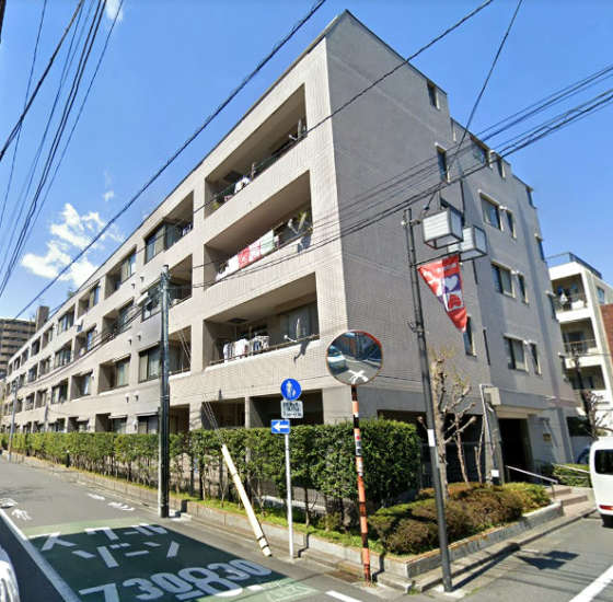 東急ドエルアルス大島外観２｜東急ドエルアルス大島は平成７年築の５階建てのマンションです。「大島」駅より徒歩４分静かな住宅地です。
