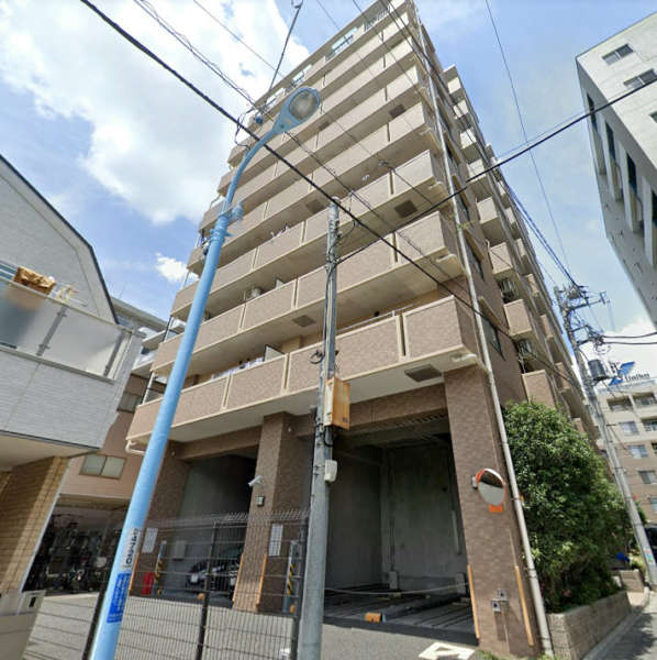 ライオンズマンション荻窪第８外観４｜ライオンズマンション荻窪第８は平成１０年築、地上９階建てのマンションです。