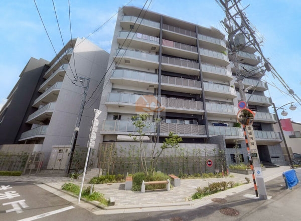 パレステージ江北外観１｜パレステージ江北は平成28年築、7階建てのマンションです。