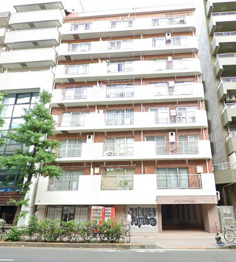 京王幡ヶ谷マンション外観１｜京王幡ヶ谷マンションは昭和５３年築、８階建てのマンションです。