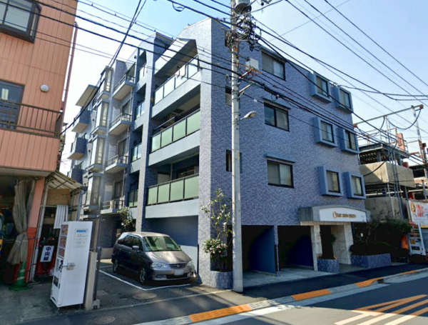 セザール新江古田外観２｜セザール新江古田は平成１０年築、５階建てのマンションです。外壁タイル張りです。近くに江古田の森公園がありお散歩できます。