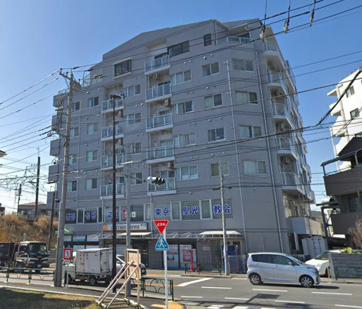 グレース北小岩外観２｜グレース北小岩は平成５年築、７階建てのマンションです。