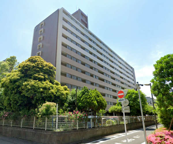 大島三丁目団地２号棟外観１｜２号棟です。