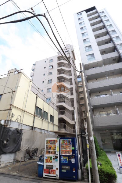 新小岩スカイマンション共用部2｜裏手からです。