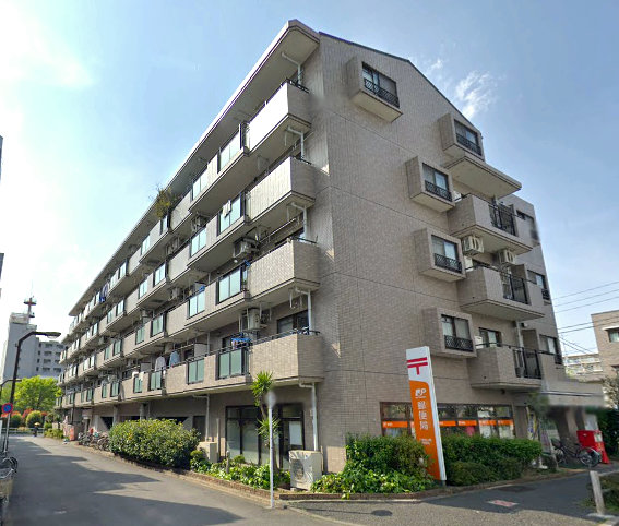 グランドヒルズＢ外観１｜グランドヒルズＢは平成６年築、５階建てのマンションです。