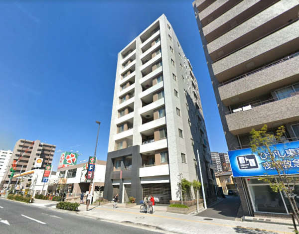 Ｄ’クラディア亀戸ソレーア外観５｜ディークラディア亀戸ソレーアは平成１９年築１０階建てのマンションです。京葉道路沿いにあります。