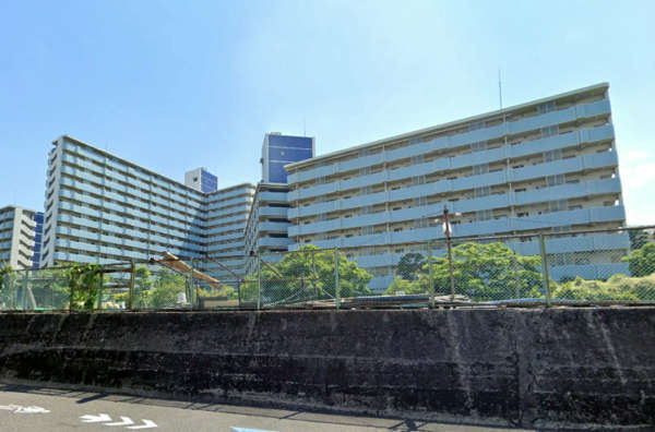 越中島３丁目ハイツ外観３号棟外観１｜外観です。