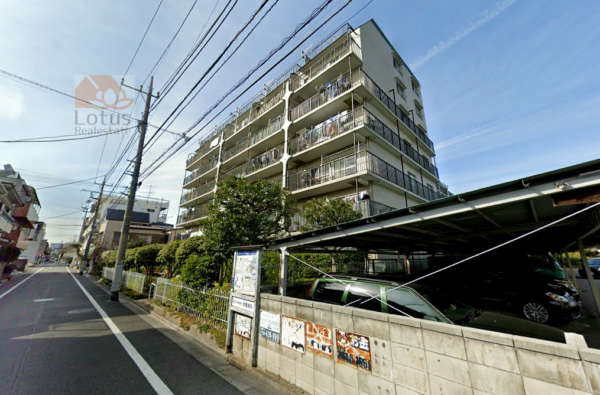亀有グリーンマンション外観２｜亀有駅から徒歩１０分圏内、周辺は閑静な住環境です。