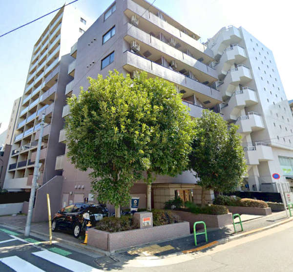 ルシェール赤坂外観３｜ルシェール赤坂は平成９年築、８階建てのマンションです。赤坂駅から徒歩５分圏内です。六本木駅は徒歩１０分圏内です。