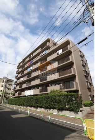 北赤羽パークホームズ外観２｜北赤羽パークホームズは、1995年（平成 7年） 7月に建てられた7階建てのマンションです。