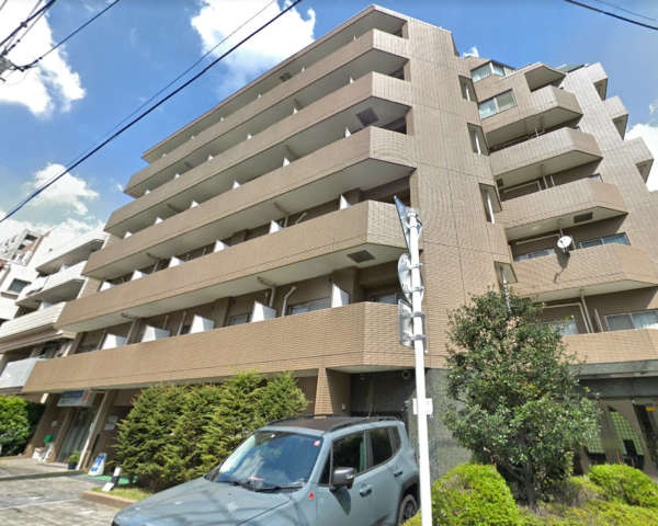 菱和パレス広尾外観２｜菱和パレス広尾は平成１１年築、７階建てのマンションです。