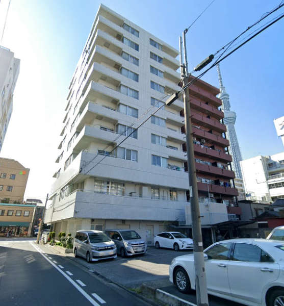 ＧＨマンション外観２｜ＧＨマンションは昭和55年築、10階建のマンションです。