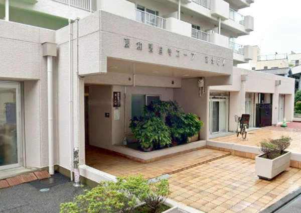 藤和護国寺コープ外観７｜エントランスアプローチです。