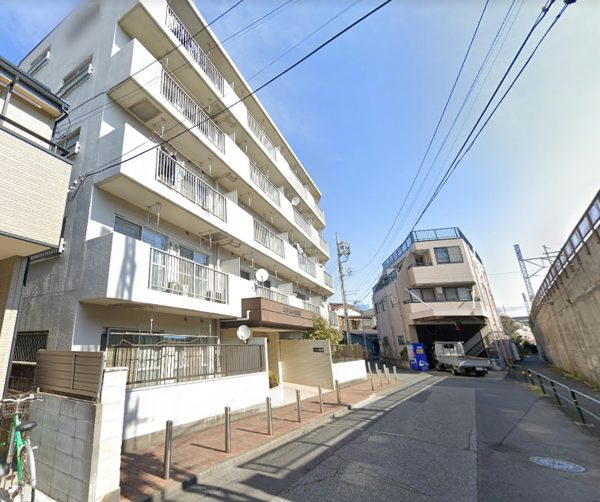 エンゼルハイム五反野外観４｜エンゼルハイム五反野は昭和61年築、5階建てのマンションです。