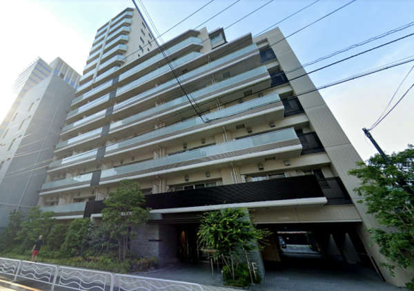 プラウド木場外観２｜プラウド木場は平成２７年築、１５階建のマンションです。イトーヨーカドー木場店から徒歩１分です。