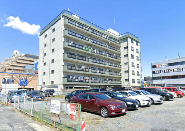 スカイタウン竹の塚外観１｜南側、日当たり良好です。