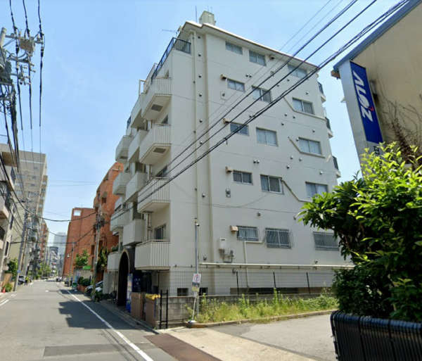 バークレーハウス門前仲町外観１｜バークレーハウス門前仲町は昭和５５年築、６階建のマンションです。門前仲町駅から徒歩５分圏内です。