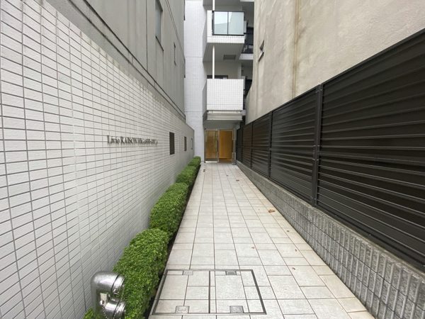 リビオレゾン東銀座 (13)｜エントランスアプローチです。