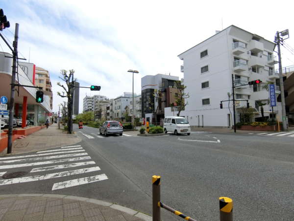 太陽コーポアプローチ5｜２つ目の信号の付近に太陽コーポはあります。環八の東側に位置しています。