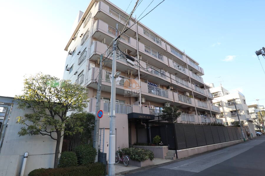 グレイス第２深川外観1｜グレイス第２深川は昭和55年築の6階建てです。