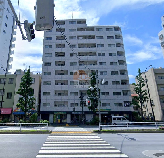 白山エクセルハイム外観｜白山エクセルハイムは、昭和５９年築、１１階建てのマンションです。