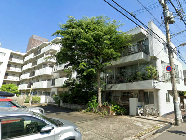 ネオコーポ西大島Ⅱ外観３｜ネオコーポ西大島Ⅱは昭和５９年築の5階建てのマンションです。