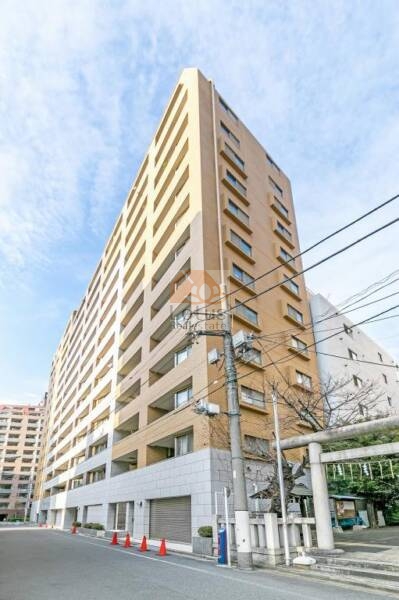 グラーサ東京イースト外観１｜グラーサ東京イーストは、平成１４年築、１４階建てです。八丁堀駅、茅場町駅が徒歩圏内です。
