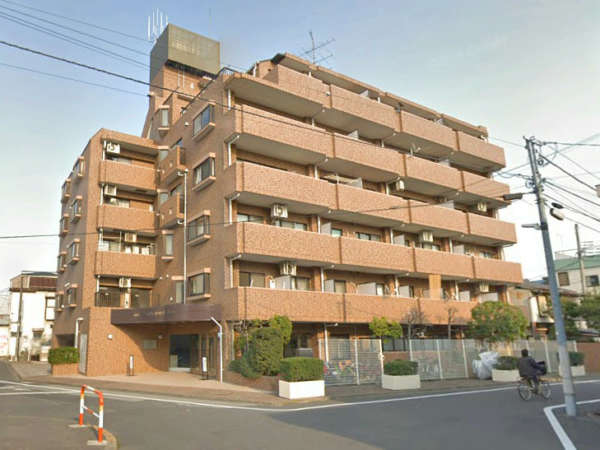 ライオンズマンション亀有第５外観１｜ライオンズマンション亀有第５は平成２年築の６階建てです。周辺は静かな住宅街です。亀有駅から徒歩１０分圏内です。