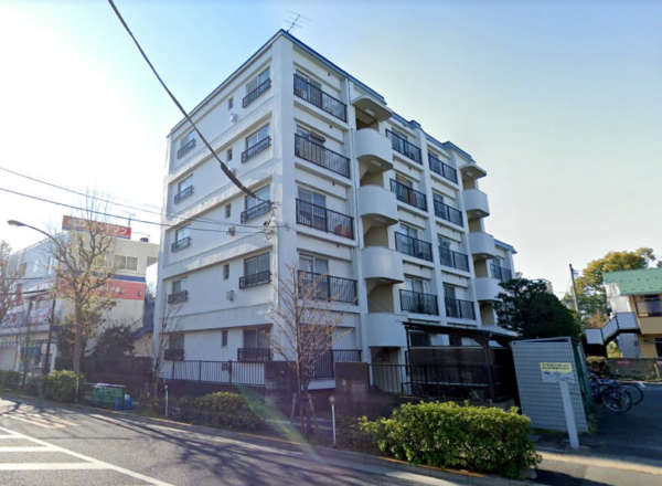 下井草マイコーポ外観５｜下井草マイコーポは昭和５４年築の５階建てです。エレベーターはありません。