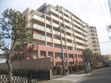 サンアリーナリバーステージ外観 (3)｜サンアリーナリバーステージは平成２０年築、１０階建てのマンションです。