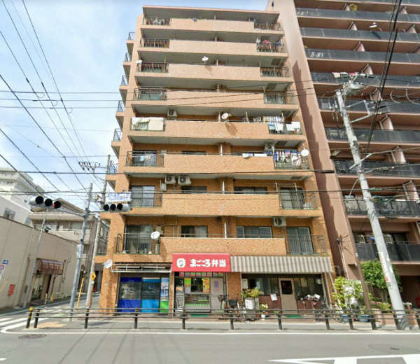 マイキャッスル鶯谷外観５｜マイキャッスル鶯谷は昭和57年築、9階建てのマンションです。