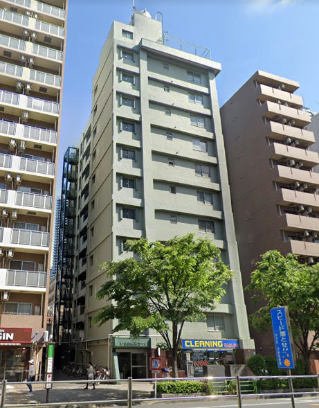 トダカ勝どきコーポ外観２｜トダカ勝どきコーポは昭和４８年の１１階建てのマンションです。勝どき駅から近くてアクセス良好です。