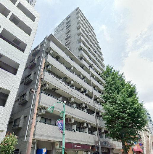 グランド・ガーラ笹塚外観１｜グランドガーラ笹塚は平成１１年築の１５階建てです。甲州街道沿いです。笹塚駅、代替橋駅が徒歩圏内です。