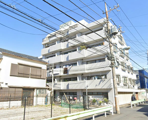 グリーンキャピタル竹の塚外観４｜グリーンキャピタル竹の塚は昭和６１年築の６階建てです。