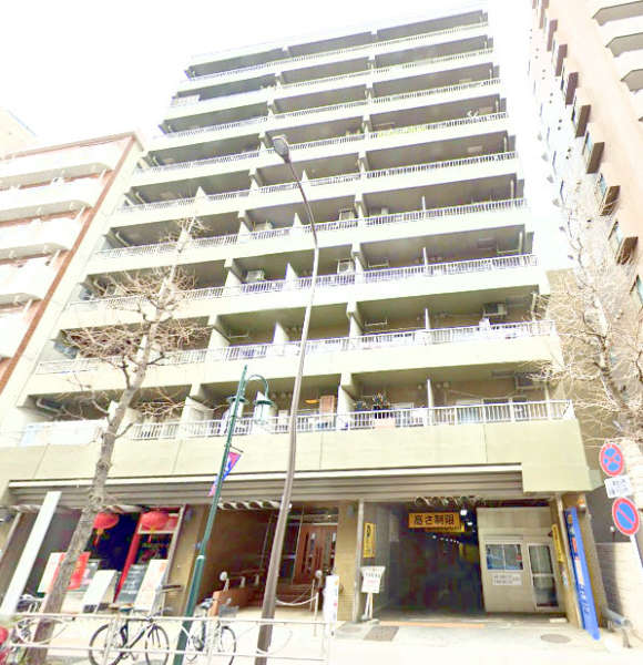 アルム幡ヶ谷外観１｜アルム幡ヶ谷は昭和５７年築、１１階建てのマンションです。甲州街道沿いにあります。幡ヶ谷駅、笹塚駅が利用可です。