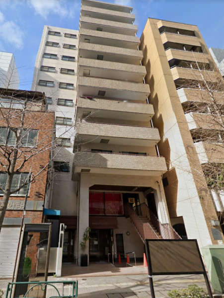 中銀音羽マンシオン外観２｜中銀音羽マンシオンは昭和５５年築、１１階建てのマンションです。音羽通り沿いに立地します。