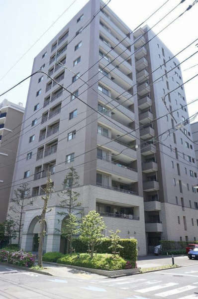 パークホームズ門前仲町リバーイースト外観１｜パークホームズ門前仲町リバーイーストは平成１６年築、１４階建てのマンションです。