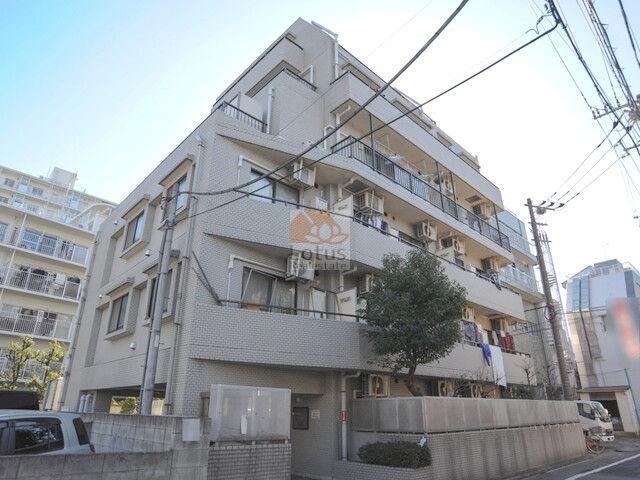 アーベイン田端外観１｜アーベイン田端は平成７年築、６階建てのマンションです。最寄りは尾久駅ですが、山手線田端駅も徒歩圏内です。