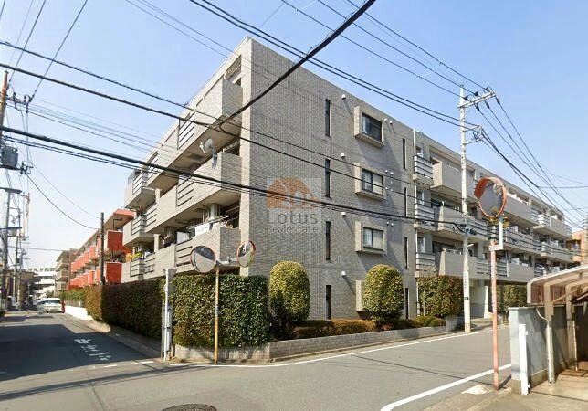 キャニオングランデ氷川台外観３｜キャニオングランデ氷川台は平成6年築、4階建てのマンションです。